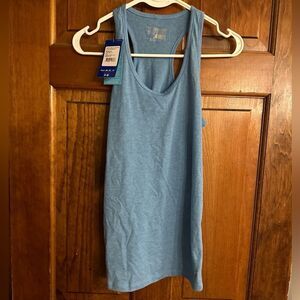 Mizuno Womens Inspire Running Tank Top Size XS Swedish Blue New